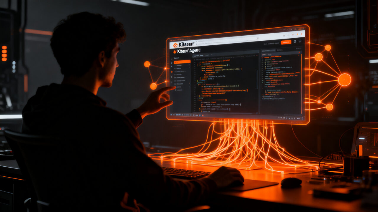Navegador agentico Kitesurf de Cloudflare integrando WebMCP para automatización de IA en startups.