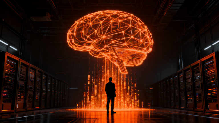 Representación visual de la alta valoración de Cognition AI y el avance de su agente de IA, Devin, en el ecosistema startup.