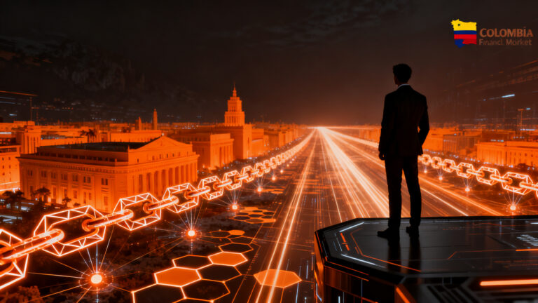 Lanzamiento del primer bono soberano tokenizado en Colombia mediante tecnología blockchain para transformar el mercado de capitales.