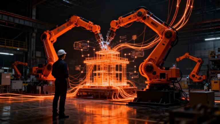 Startups de robótica industrial participando en el concurso AER Automation Impact 2026 en España.