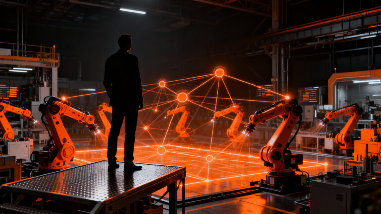 Startups de robótica industrial participando en el concurso AER Automation Impact Startups 2026 para presentar ante inversores.