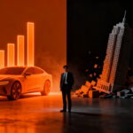 Análisis de la economía colombiana 2026: contraste entre el récord de ventas de vehículos y la caída en el sector inmobiliario.