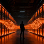 Infraestructura de datos y almacenamiento LTO para IA, mostrando el crecimiento del almacenamiento en cinta en centros de datos.