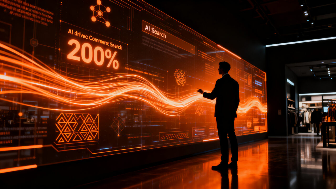 Crecimiento de agentes de IA en el comercio electrónico y experiencia de compra impulsada por inteligencia artificial.