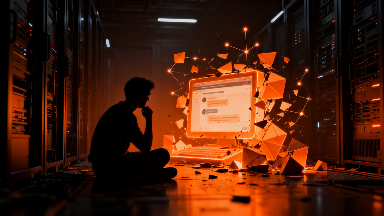 Reflexión sobre la crisis de las comunidades tech y el impacto de la IA en la cultura startup y el conocimiento colaborativo.