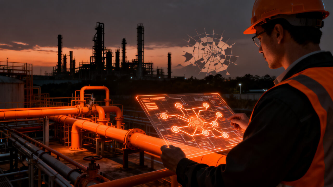 Refinería de petróleo en España representando la seguridad energética frente a la crisis de combustibles en Europa.