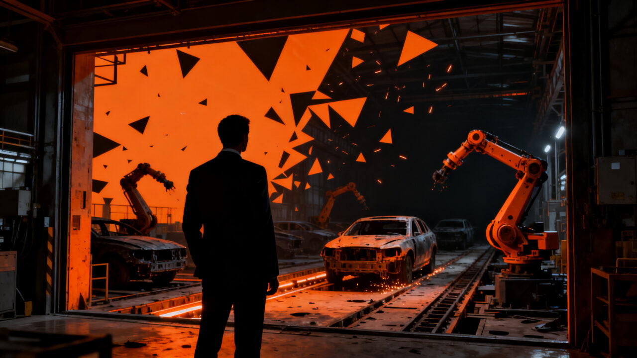 Crisis en la industria automotriz alemana con Volkswagen y Mercedes-Benz enfrentando reestructuraciones y despidos masivos.
