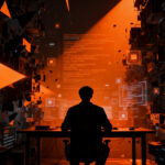 Investigador de ciberseguridad analizando vulnerabilidades en parches de IA, representando el rigor científico frente a errores metodológicos.