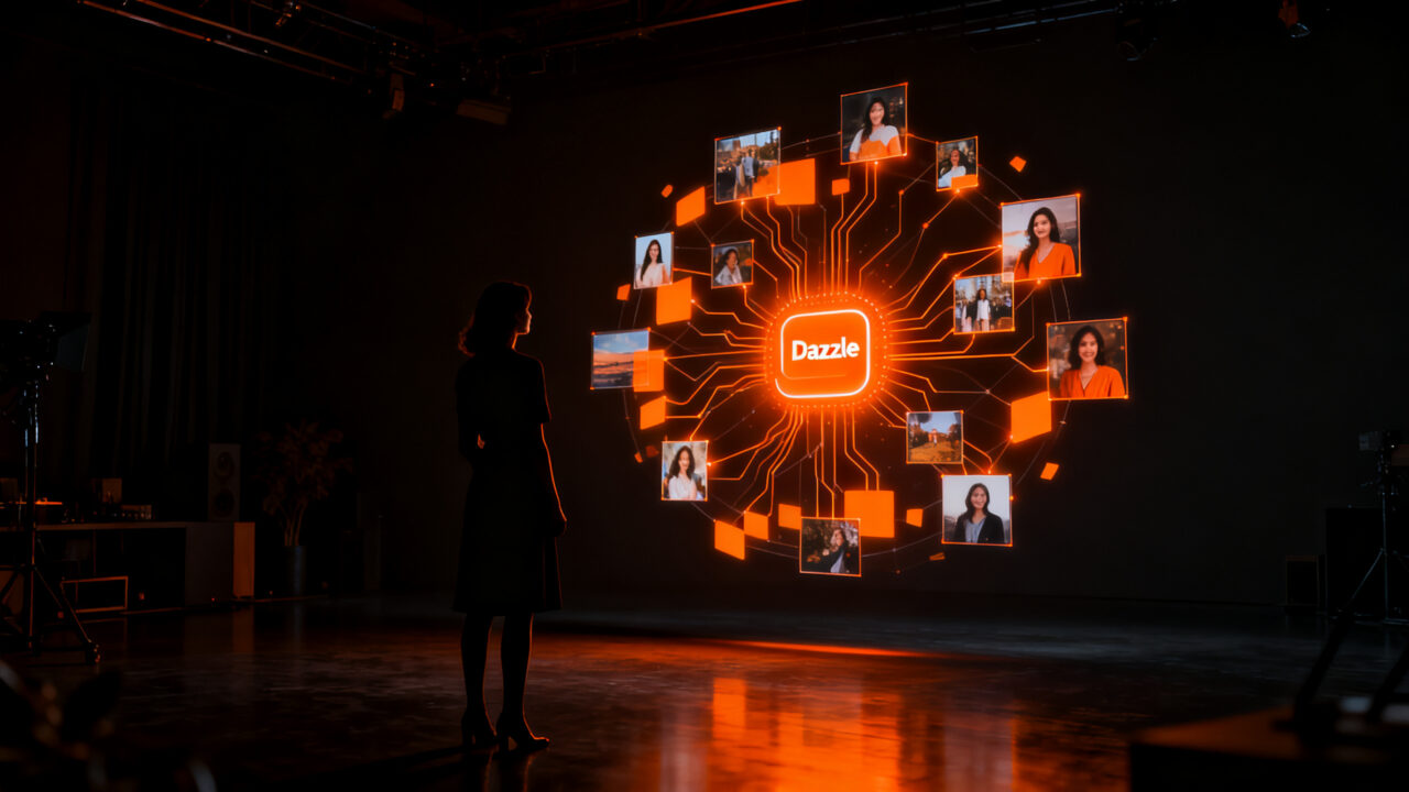 Marissa Mayer presenta Dazzle, un asistente de inteligencia artificial que analiza fotos personales con enfoque en la privacidad.
