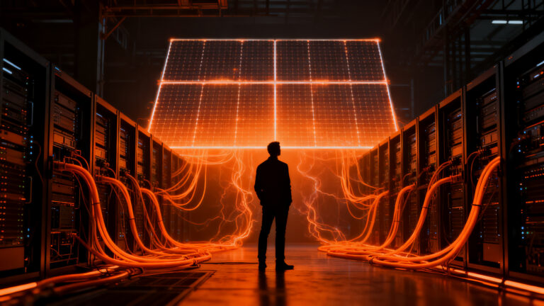 Impacto de la desaceleración de la energía solar en EEUU para startups de IA y centros de datos.