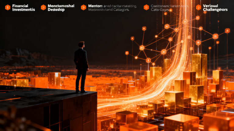 Emprendedor frente a un horizonte de oportunidades financieras y crecimiento tecnológico en la 11ª edición del Desafío Emprendedor 2026 de Banco de Chile.