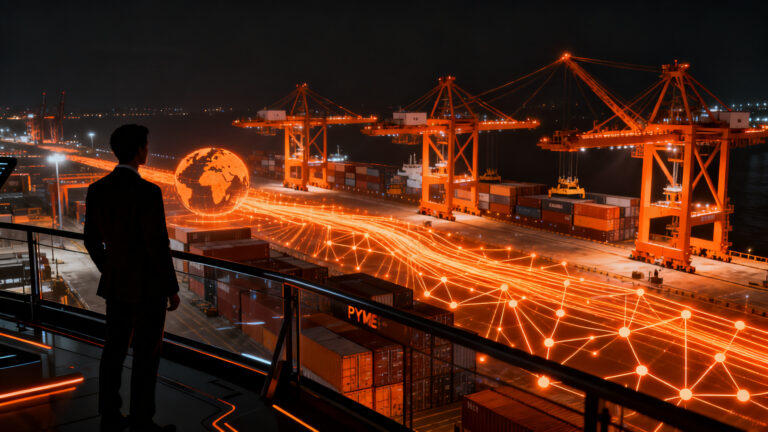 Dock Sud Global y Aula Puerto impulsan la automatización portuaria y el comercio exterior para PYMEs argentinas.