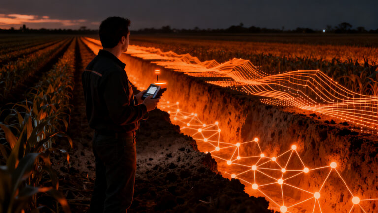 Validación de tecnología AgTech de EarthOptic en campos de Río Cuarto, Argentina, impulsando el ecosistema agroindustrial.