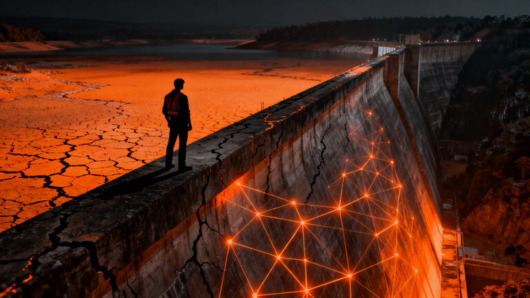 Crisis del sistema eléctrico colombiano ante el fenómeno de El Niño 2026, riesgos en la infraestructura hidroeléctrica y energética.