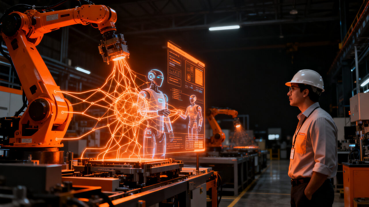 Festival IA Ciudad Juárez 2026, mostrando la evolución de agentes de IA en la manufactura inteligente y transformación digital en México.