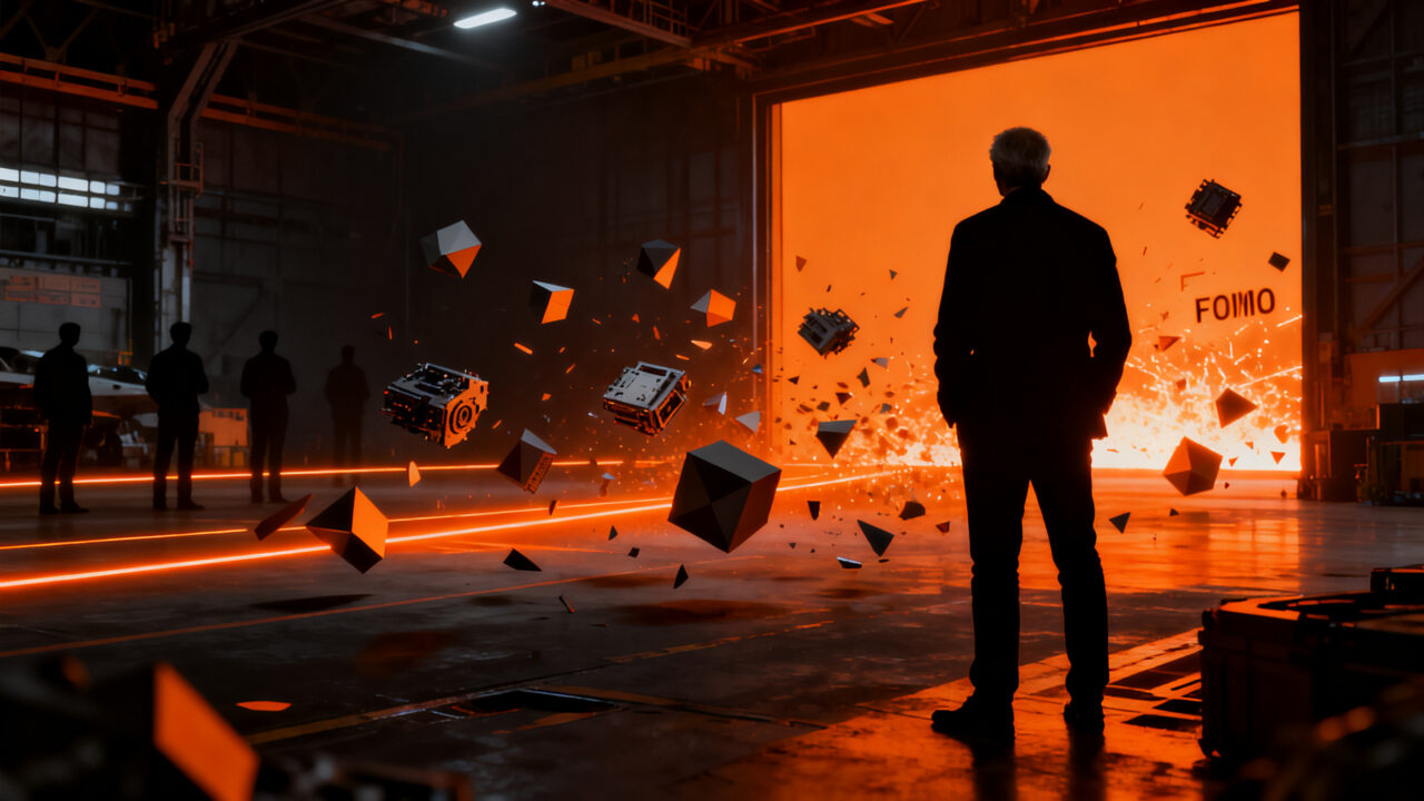 Inversionistas en defense tech y el riesgo del FOMO en startups de hardware, con un enfoque en la visión de Van Espahbodi.