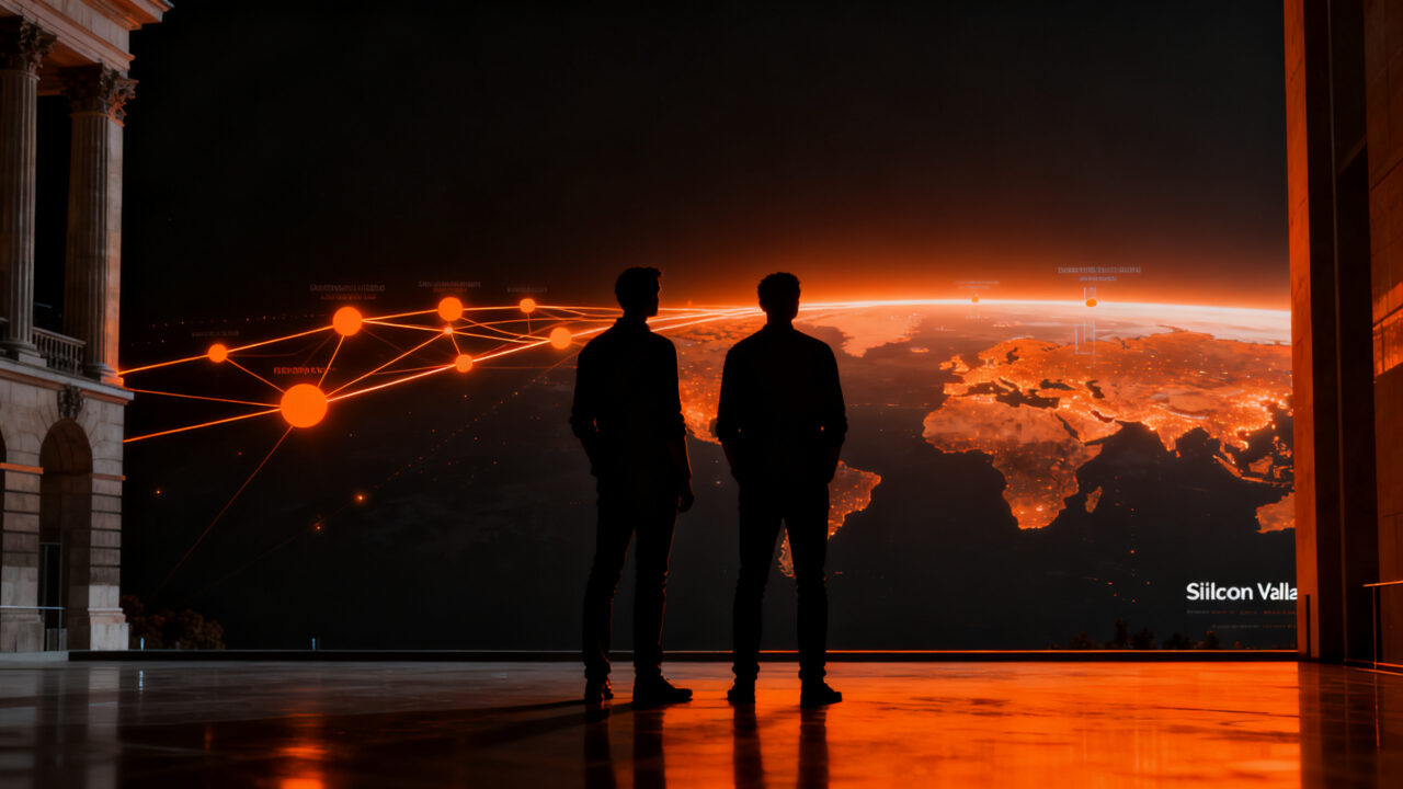 Fundadores de Furo tras su paso por Silicon Valley, simbolizando el éxito del fundraising global desde Europa.