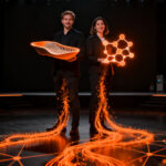 Ganadores de los ftalks Startups Awards 2026, Fibtray e Ironic Biotech, representando la innovación en el sector foodtech sostenible.