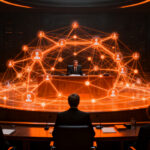 Infraestructura blockchain de GenLayer para el Internet Court, resolviendo disputas entre agentes de inteligencia artificial.