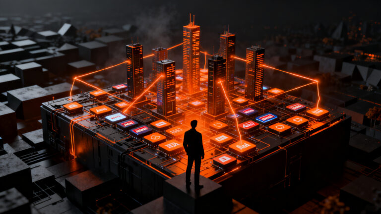 Representación visual de la batalla legal de Google y el mercado publicitario, mostrando la resiliencia de la infraestructura adtech frente a presiones regulatorias.