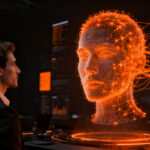 Avatar de IA de Google Gemini Live interactuando en tiempo real para atención al cliente empresarial.