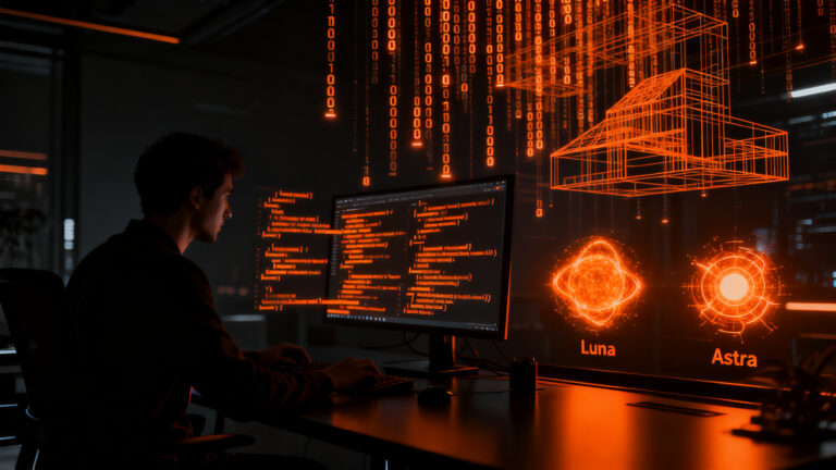 Comparativa de modelos AI para code review: GPT-5.6 Luna frente a GPT-6 Astra en eficiencia y detección de bugs.