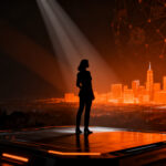 Emprendedora mexicana destacando en el ecosistema de Silicon Valley, simbolizando el éxito internacional de la startup de femtech Hormony.