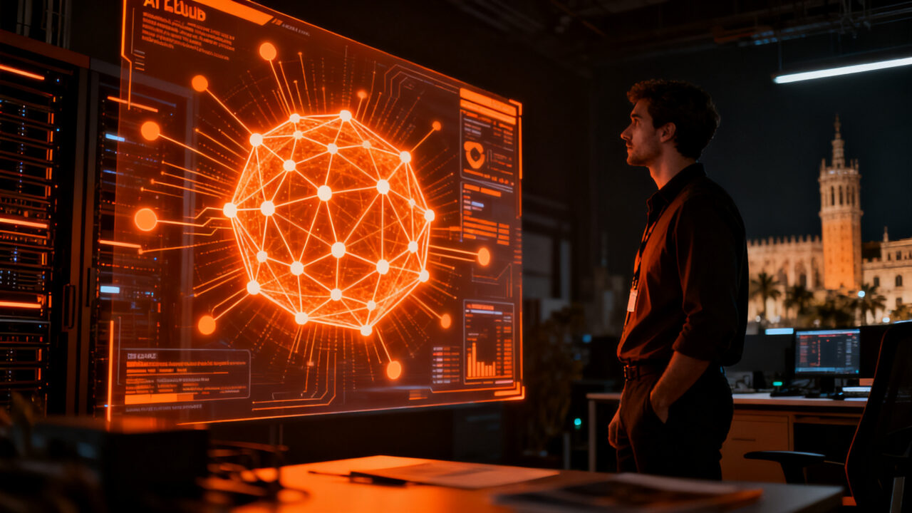 Hub de inteligencia artificial de HP en Barcelona, expansión de talento y desarrollo de tecnología edge AI.