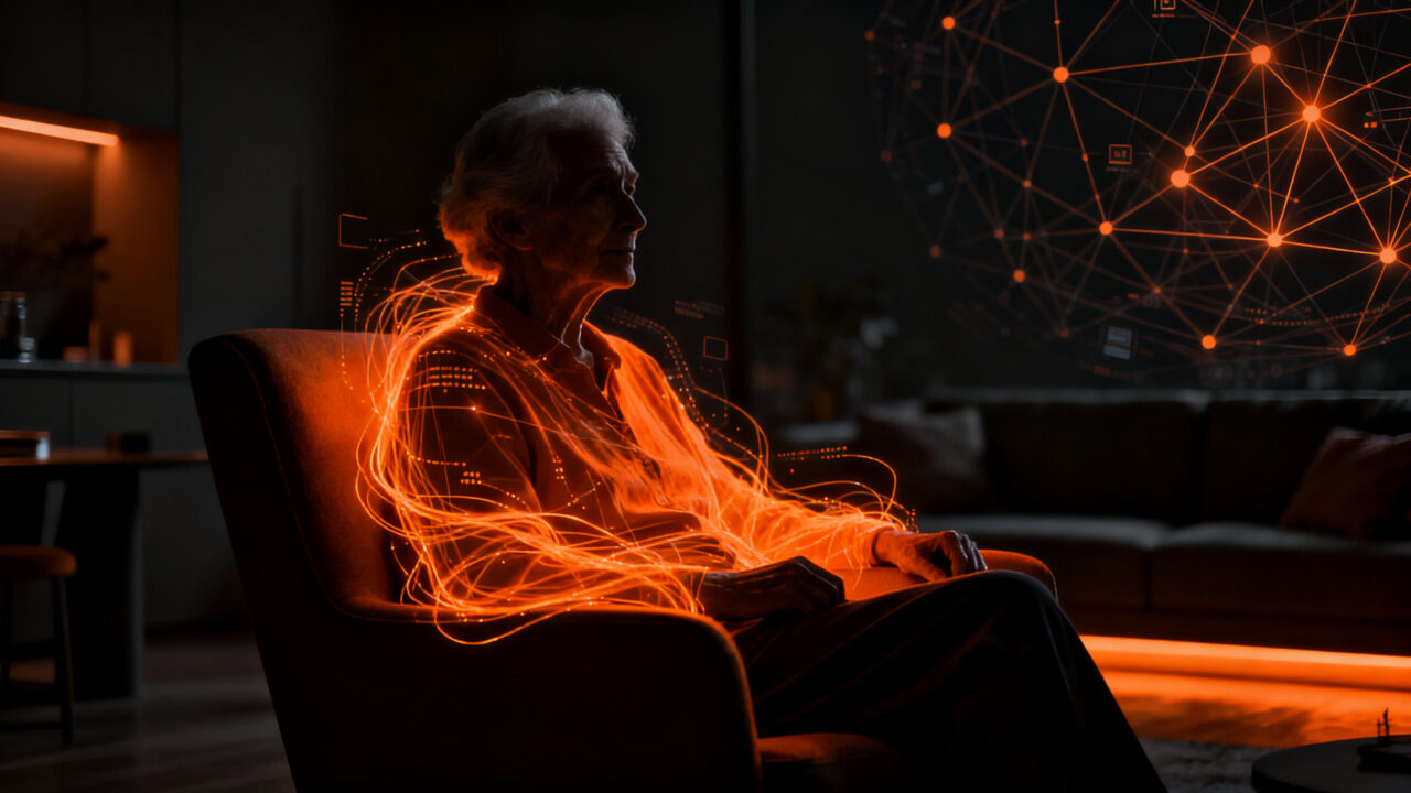 Agentes de IA en el sector de cuidados y healthtech, monitoreando la salud y bienestar de adultos mayores de forma automatizada.