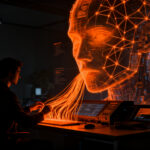 Expertos africanos entrenando modelos de IA, representando el dilema ético y el impacto en el mercado laboral tecnológico.