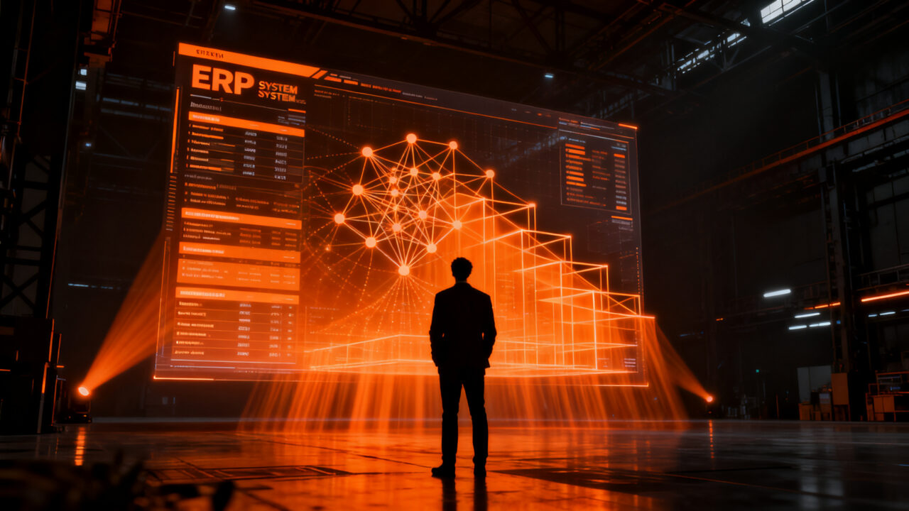 Transformación digital con IA en sistemas ERP, automatización y analítica predictiva para empresas.