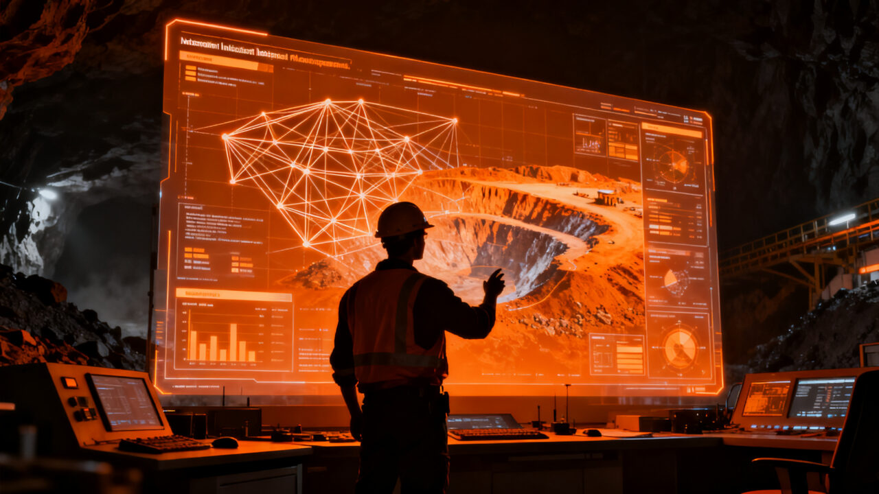 Implementación de IA generativa en la gestión de riesgos y seguridad minera, transformando la automatización industrial.