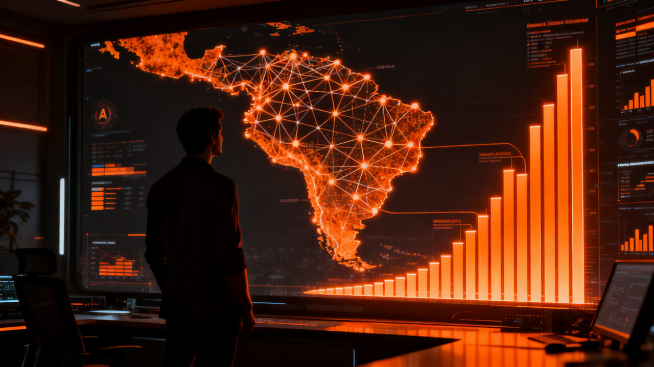 Startups de IA liderando la inversión de Venture Capital en América Latina, México superando a Brasil en rondas de financiación.