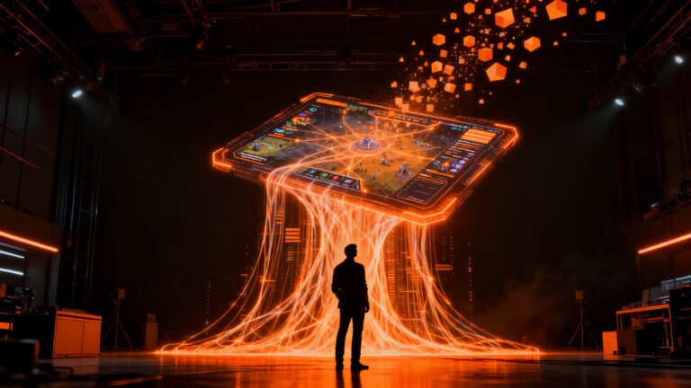Inversión en startups de gaming con IA generativa, representando el auge del venture capital y el crecimiento del sector en 2026.