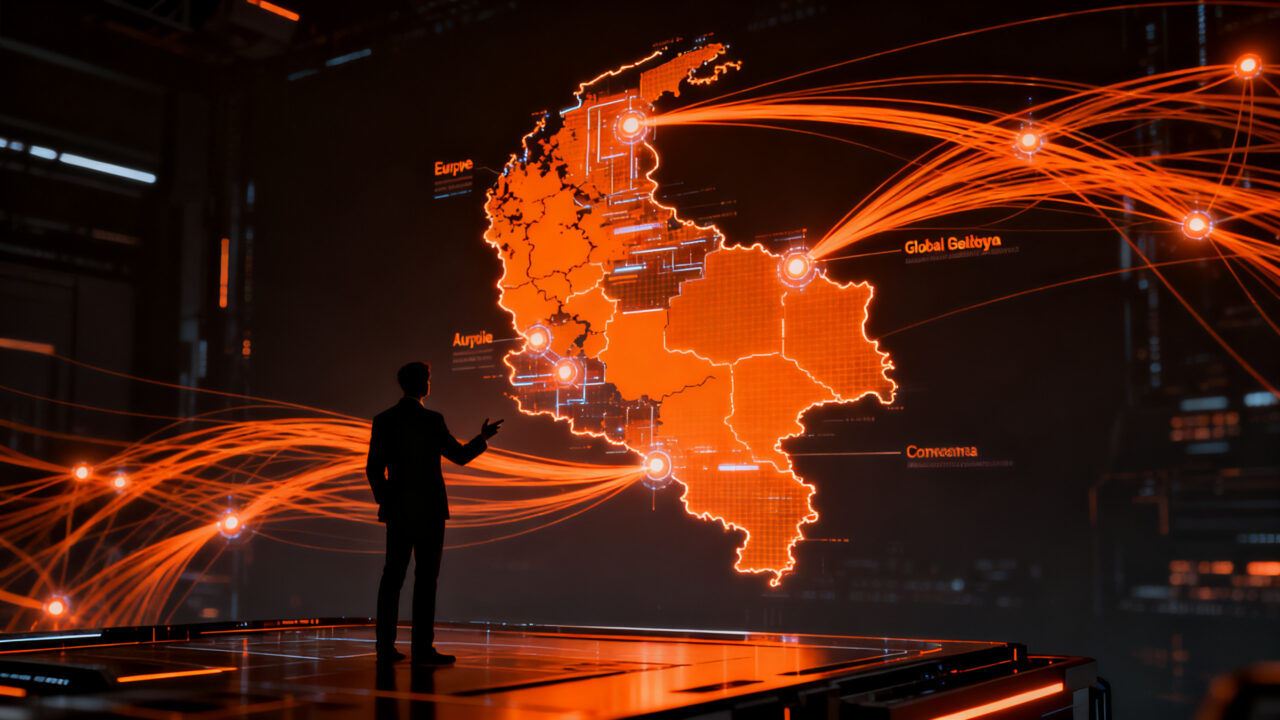 Inversión de la Unión Europea de 8 billones de pesos en el sector TIC de Colombia durante ANDICOM 2026.