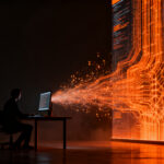Investigadores de OpenAI utilizando agentes de IA para el desarrollo de software, representando el futuro de la programación asistida en startups.