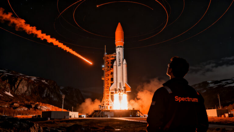 Lanzamiento del cohete Spectrum de Isar Aerospace, marcando el inicio de la era espacial privada en Europa Occidental.