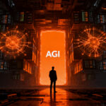 Jensen Huang de Nvidia observa la llegada de la AGI tras OpenAI Astra, simbolizando la nueva frontera de la infraestructura de inteligencia artificial.