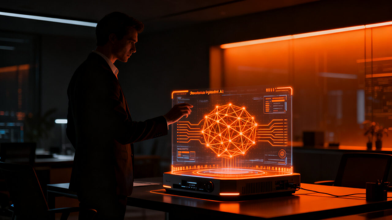 Asistente de inteligencia artificial Lenovo Qira procesando datos localmente para startups con privacidad y seguridad.