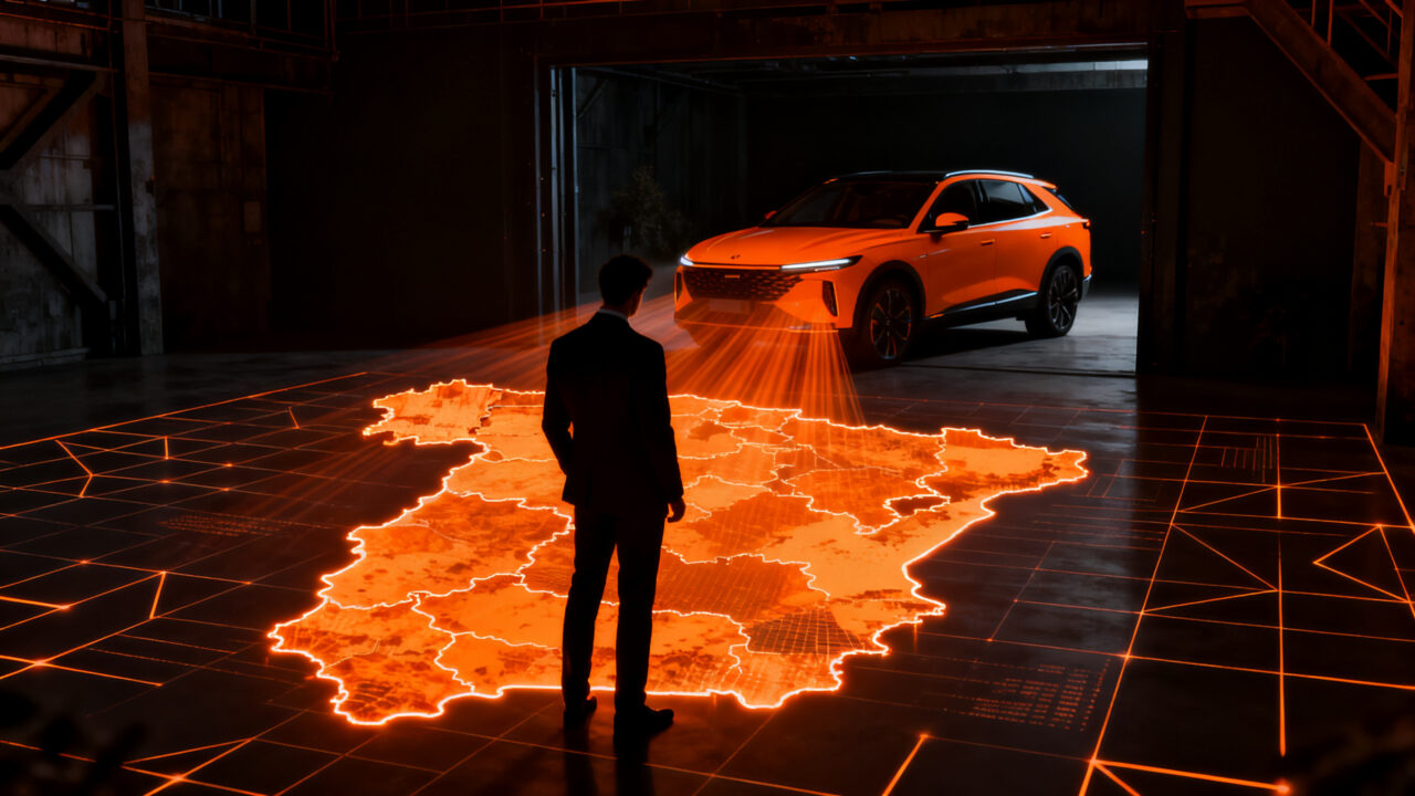 Lanzamiento de Lepas en España, la nueva apuesta de Chery en el mercado de coches híbridos enchufables europeos.