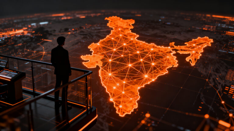 Fondo de capital riesgo de Lightspeed para startups de inteligencia artificial en India, representando inversión y crecimiento tecnológico.