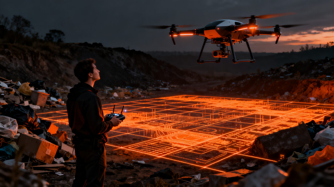 Startup argentina LimpIAR utiliza drones e inteligencia artificial para detectar y gestionar microbasurales en entornos urbanos.