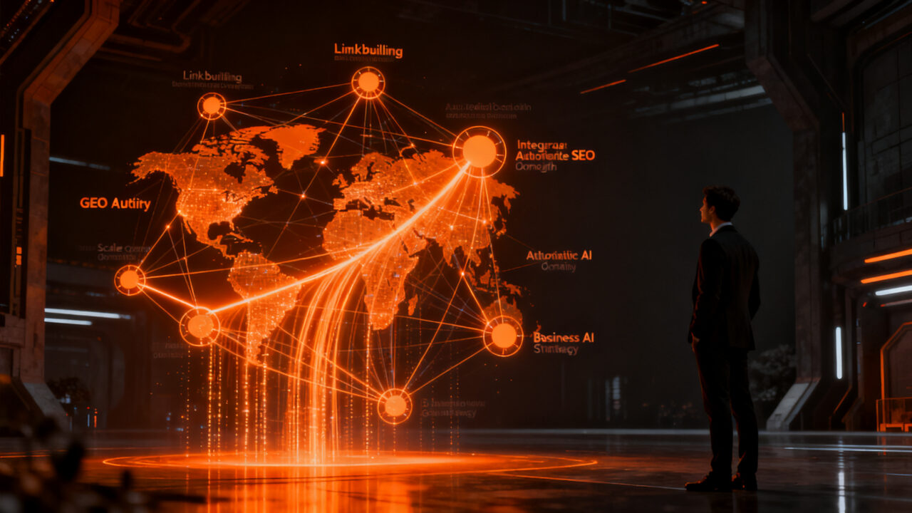 Estrategia de linkbuilding y GEO para startups: cómo la IA transforma el crecimiento orgánico y la autoridad de dominio.