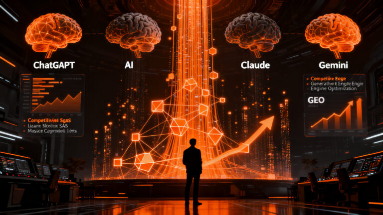 Startup española LLM Pulse optimizando visibilidad en motores de búsqueda generativa mediante inteligencia artificial.