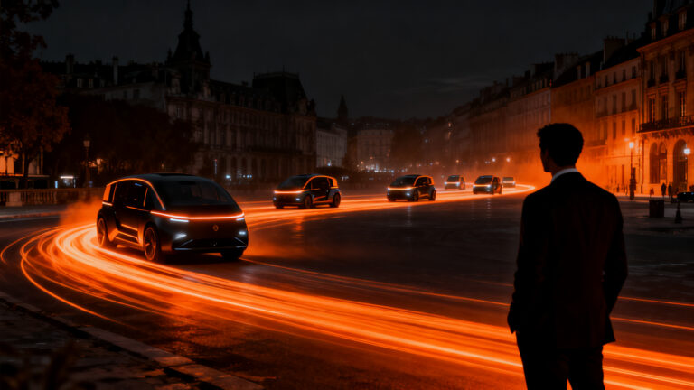Alianza estratégica entre Lucid Motors y Bolt para el despliegue de robotaxis autónomos en Europa.