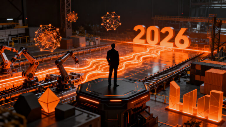 Industria manufacturera global reactivándose en 2026 impulsada por tecnología, energía y defensa.