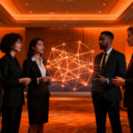 Expertos en marketing tech y líderes de negocios reunidos en un summit de innovación, IA y estrategia comercial en Panamá.