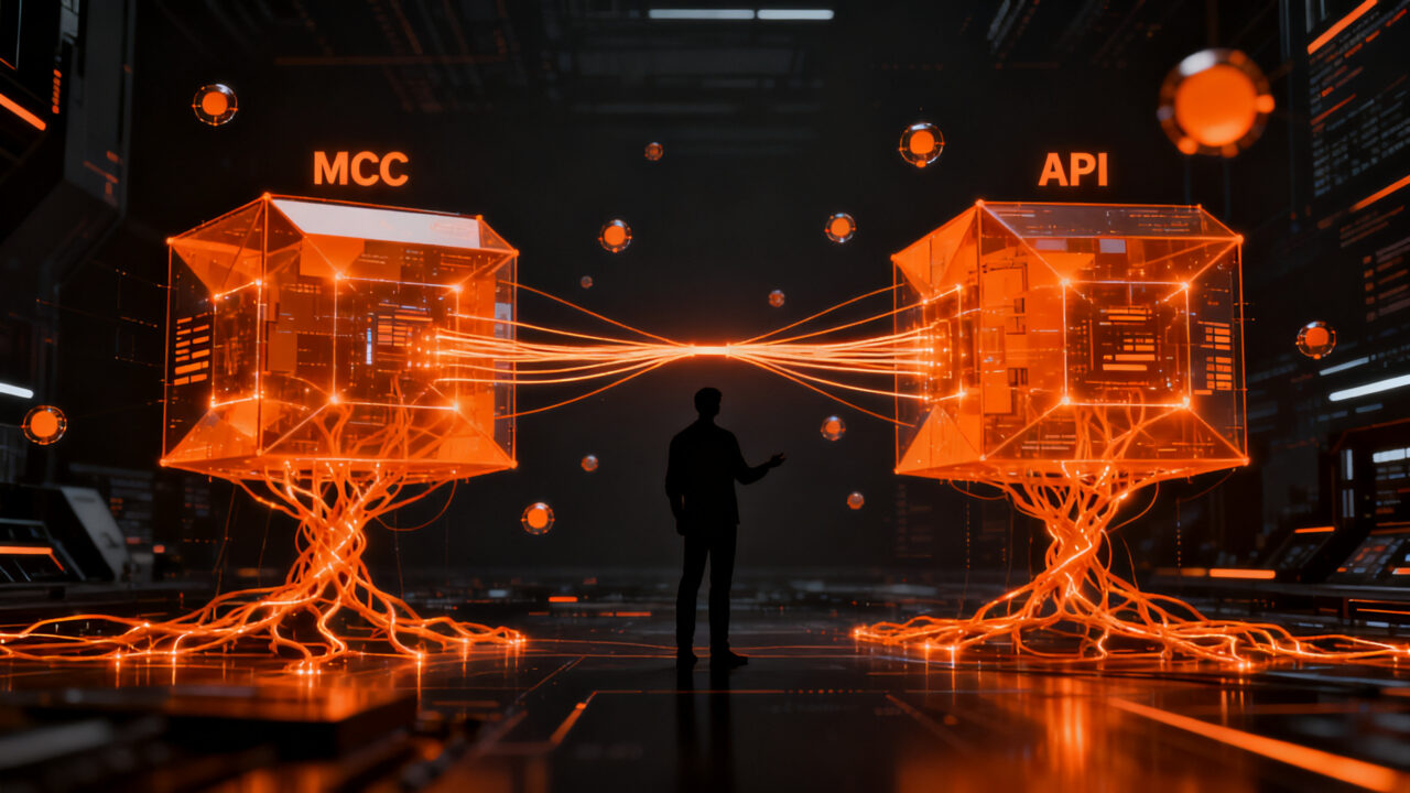Comparativa técnica entre Model Context Protocol (MCP) y API para el desarrollo de agentes de IA en startups.