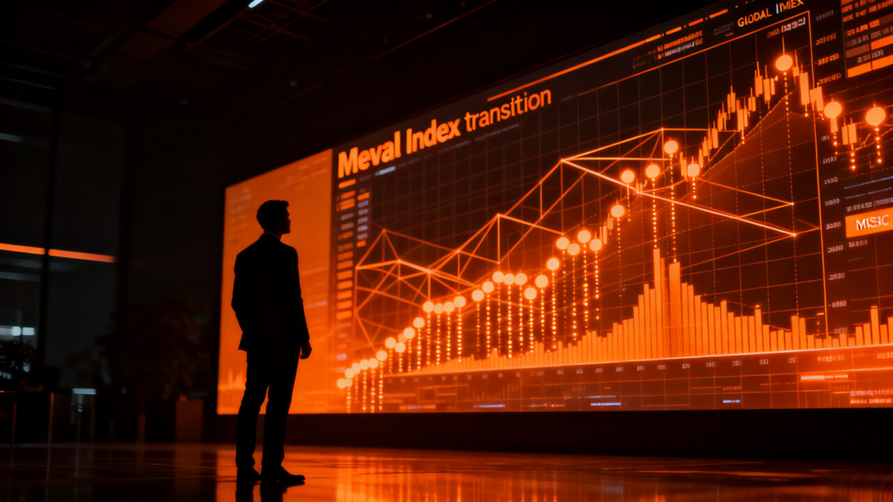 Cambio de administración del índice Merval de S&P a MSCI, impactando la bolsa argentina y las estrategias de inversión.