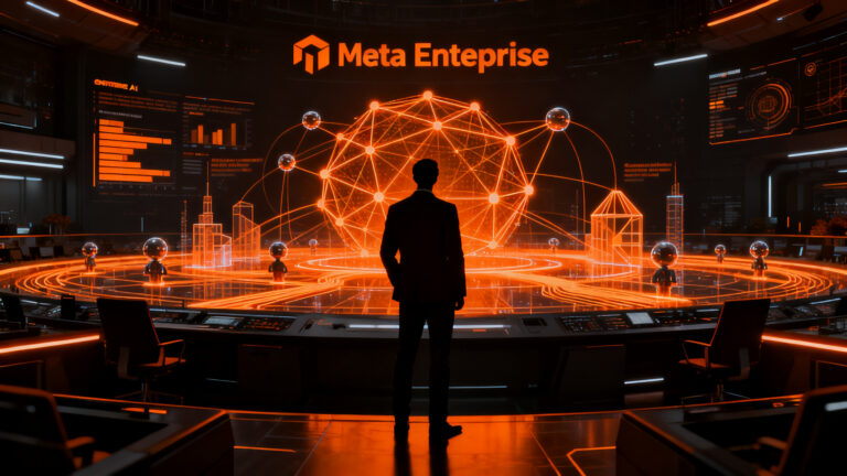 Liderazgo estratégico en Meta Enterprise con enfoque en IA y software empresarial para startups.
